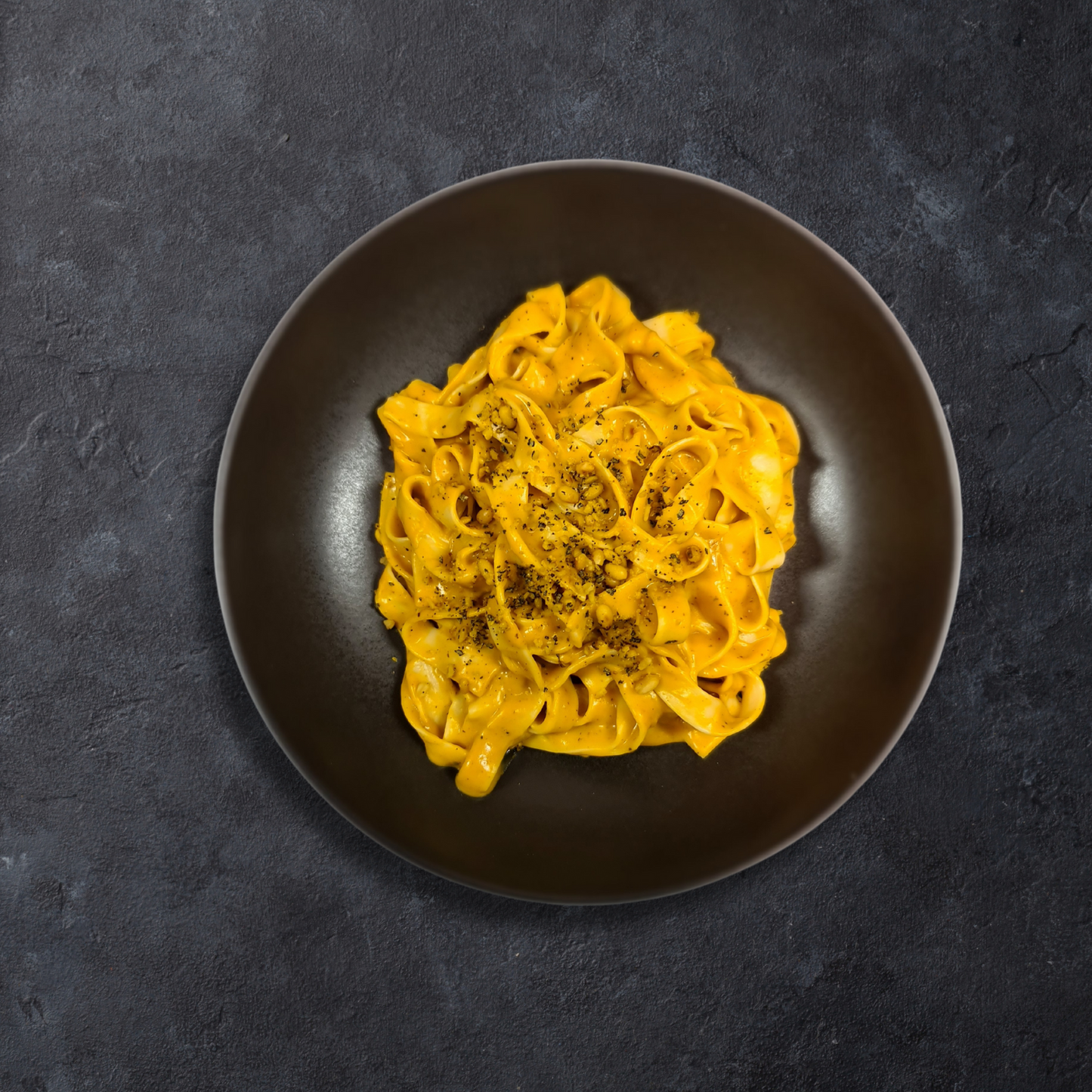 Pumpkin and Coconut Fettuccine - Gold