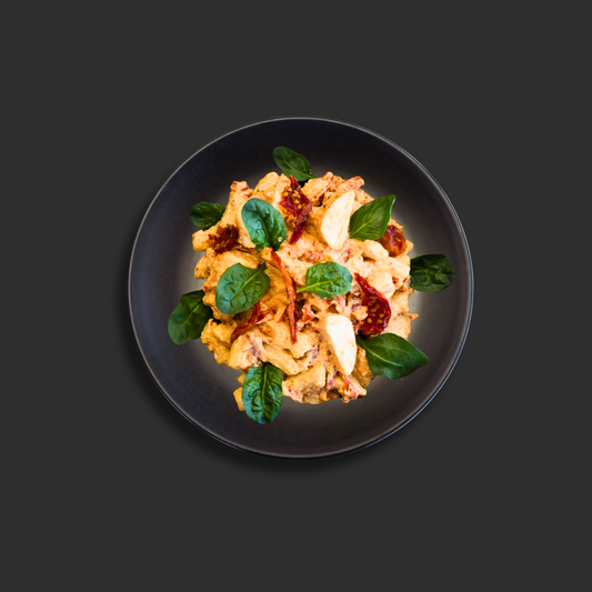 Creamy Tuscan Chicken Rigatoni